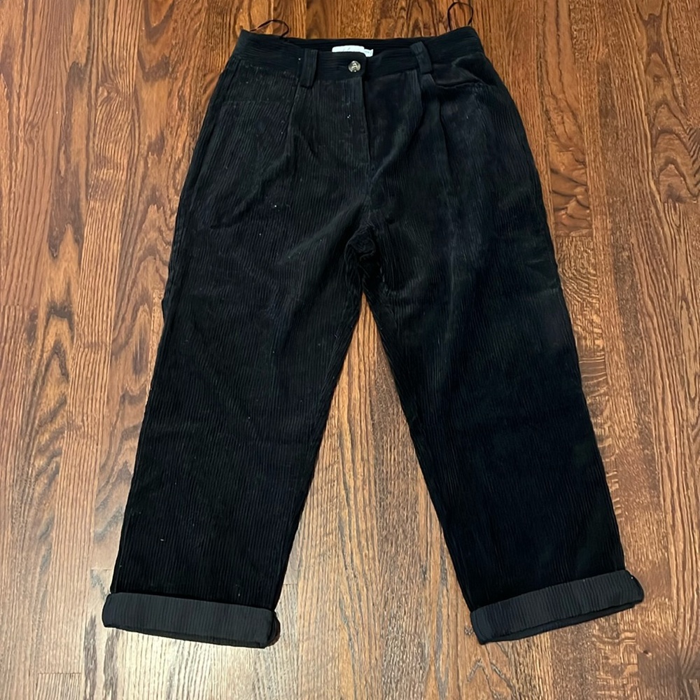 Petal and Pup Black corduroy pant’s size 10